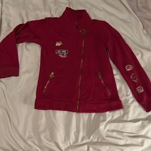 365 Kids, Size 10, Maroon Motorcycle Sweater